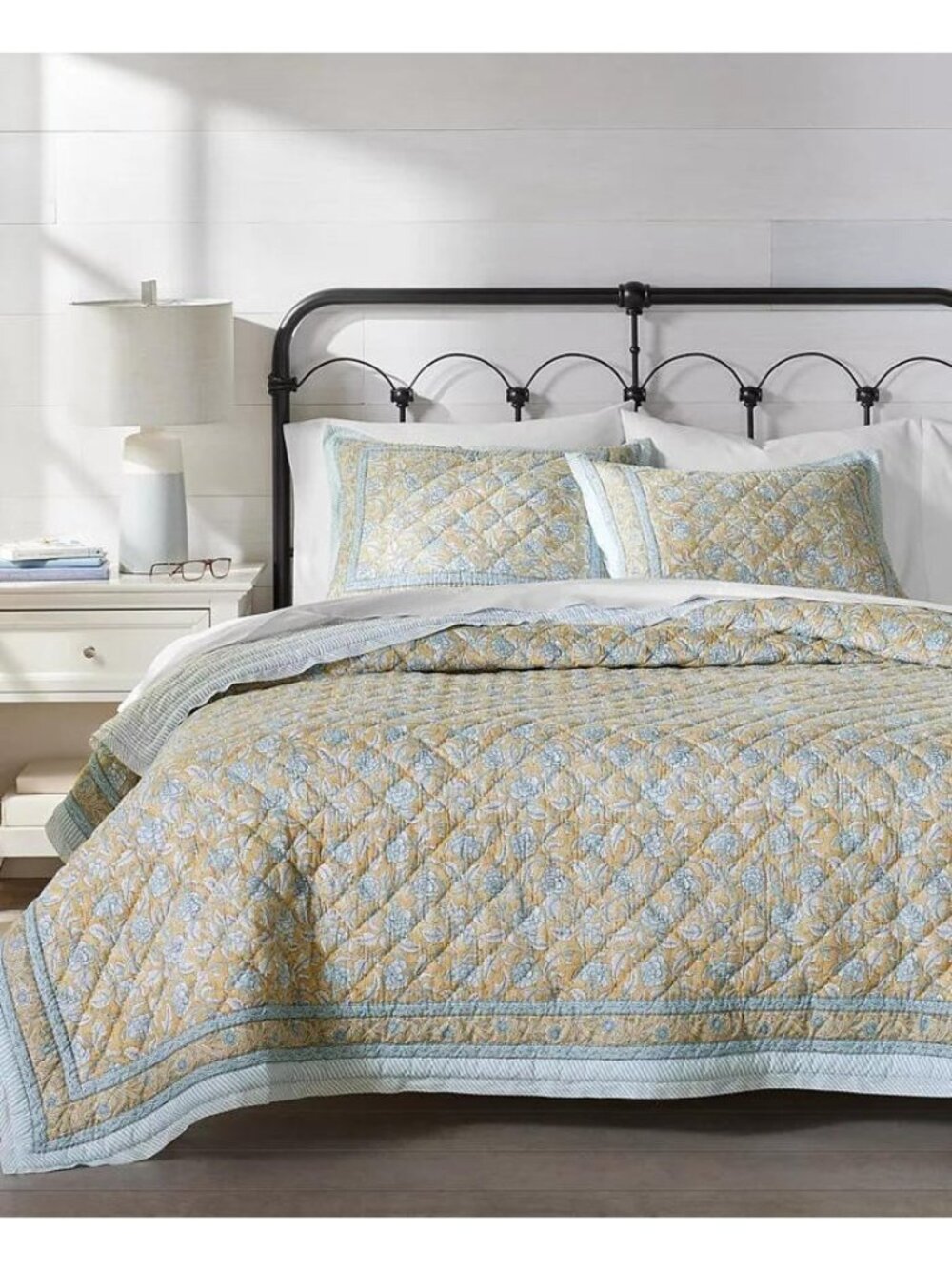 Charter Club Nadia 3-Pc Quilt Set Full/Queen Reversible MSRP $335
